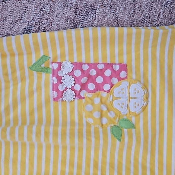 Kelly's Kids Striped Lemonade Summer Shift Dress - Picture 2 of 6